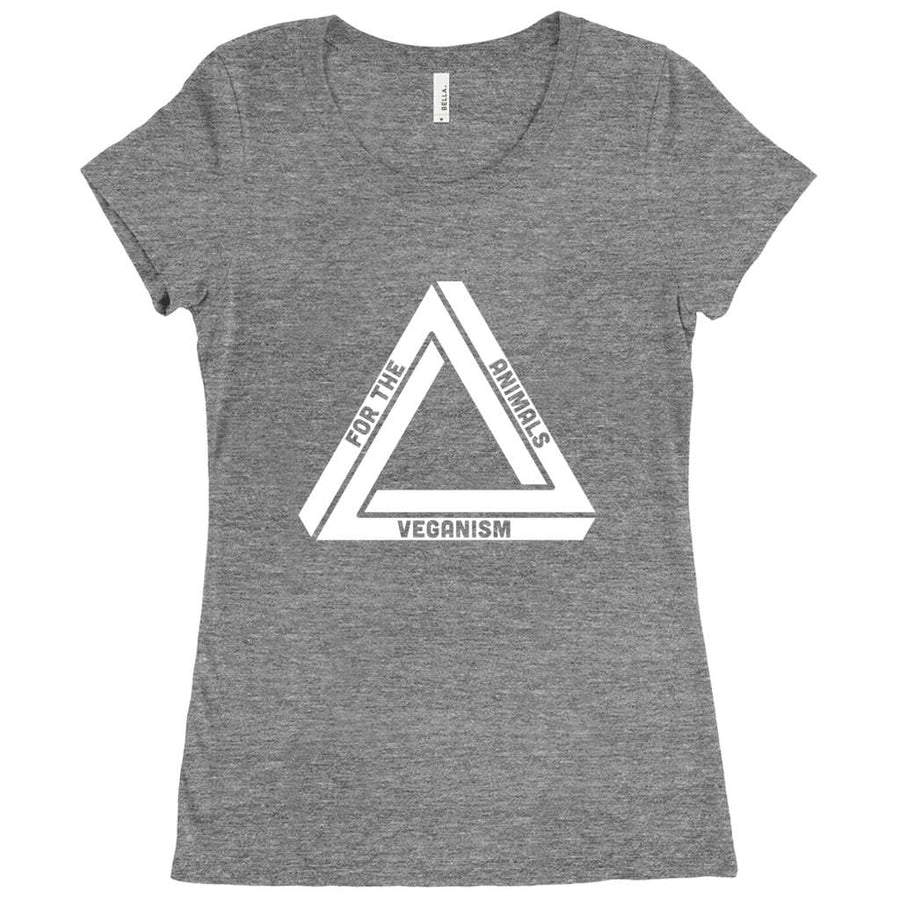 For the Animals - Women's Tee - PrimaVegan