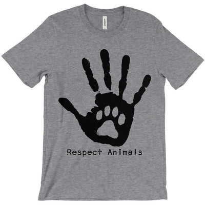 Respect Animals - Men's Tee - PrimaVegan