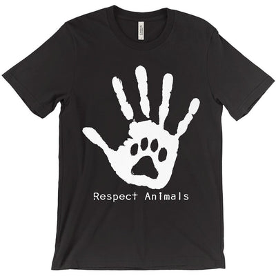 Respect Animals - Men's Tee - PrimaVegan