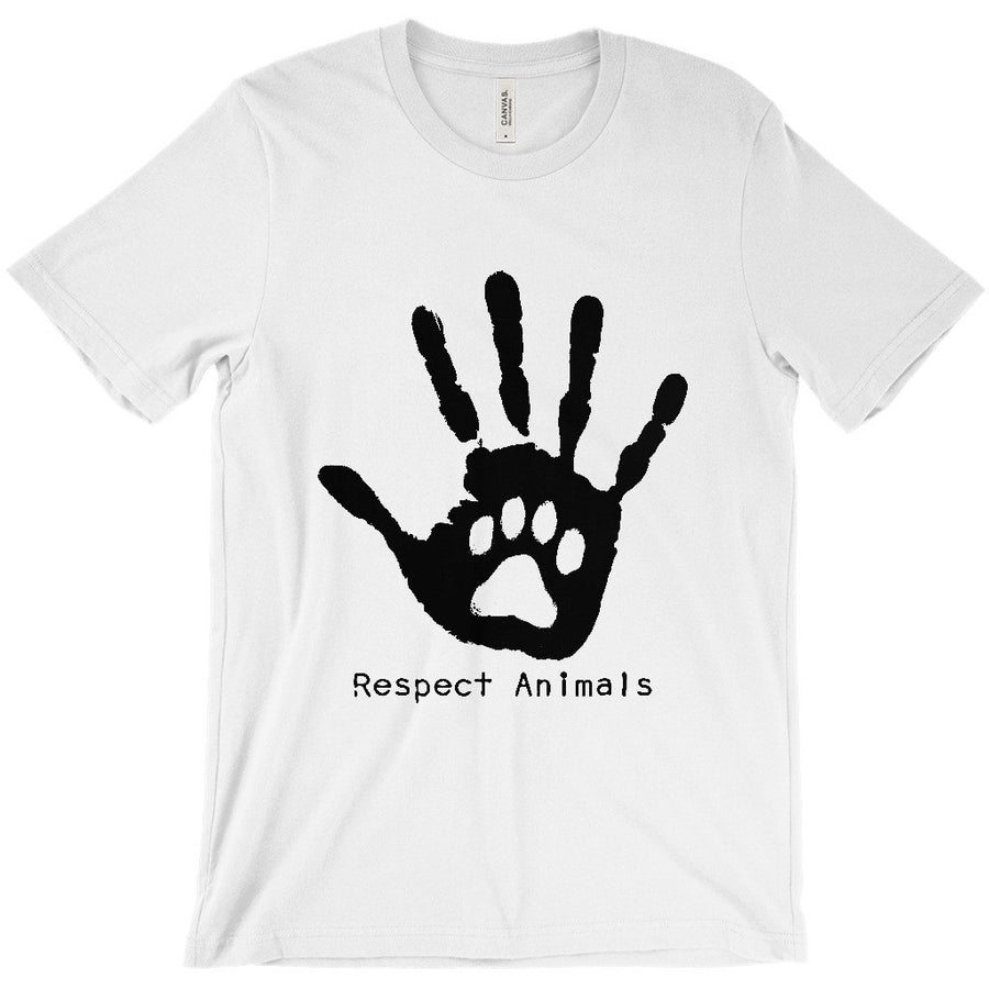 Respect Animals - Men's Tee - PrimaVegan